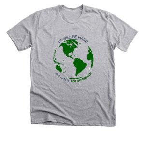 World lung cancer shirt
