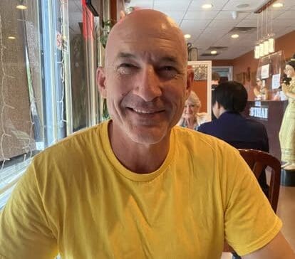 James is retired from the military and was diagnosed with stage IV EGFR NSCLC in 2024. He had surgery and now only has one lung. James is married and had 3 young children.