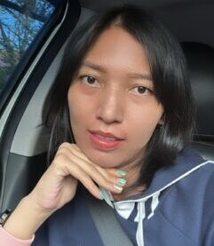 Rezky, a young woman with lung cancer from Indonesia