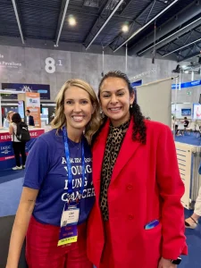 Leah Phillips and Dr. Narjust Florez